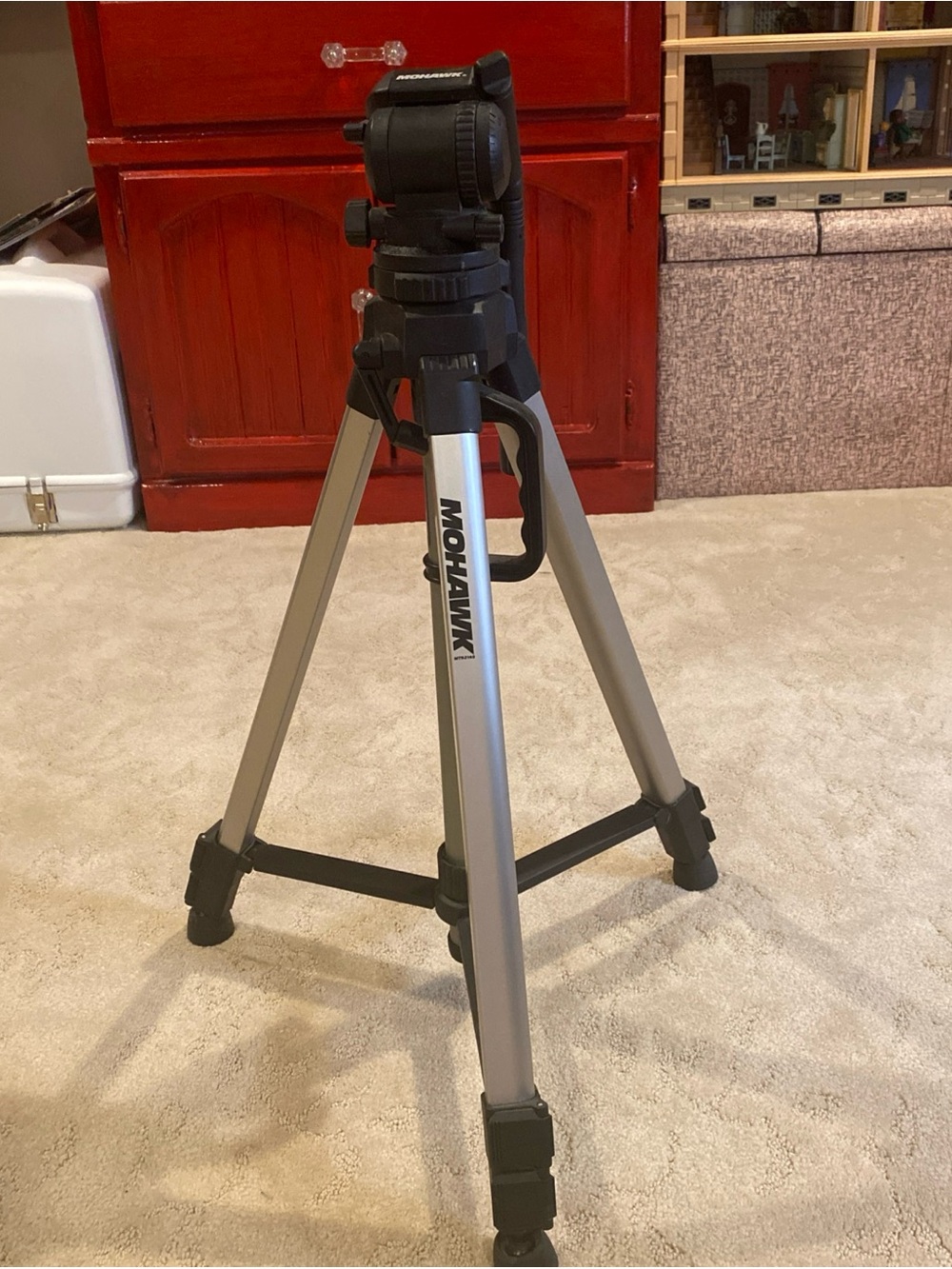 Mohawk Camera Tripod with Black Adjustable Head